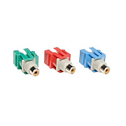 Tripp Lite Component Video Keystone Snap-in R/g/b (A008000KJ)