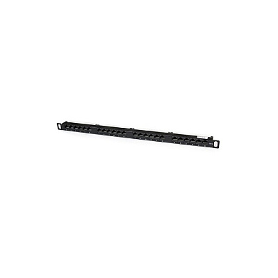 StarTech 24 Port 0.5u Rackmount Cat5e Patch Panel (PANELHU24)