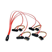StarTech 50cm Sas Cable Sff8087 To 4x Sff8482 (SAS808782P50)
