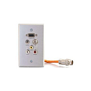 C2G Rapidrun Al Wlplat Hd15+3.5+3rca+f V.2 (60035)