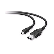 Belkin Cable,usb,dstp,usba/usbmini5pb,6,dvc (F3U138B06)
