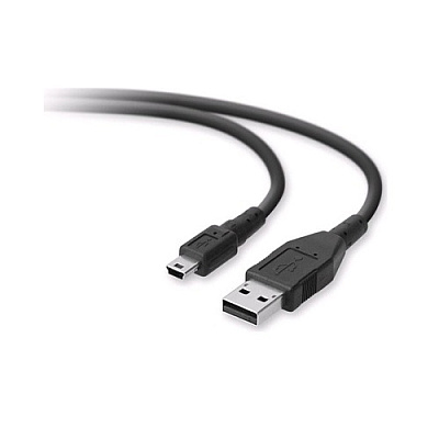 Belkin Cable,usb,dstp,usba/usbmini5pb,6,dvc (F3U138B06)