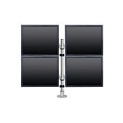 Hcw Distributing Articulating Quad Lcd Arm W/28in Pole (9120D28FM104)