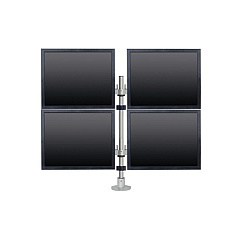 Hcw Distributing Articulating Quad Lcd Arm W/28in Pole (9120D28FM104)