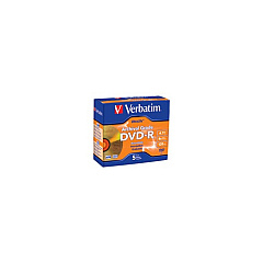 Verbatim Disc, Dvd-r, 4.7gb, 8x, 5pk (VER96320)