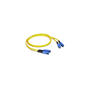 Leviton C2g 2m Sc-sc 9/125 Os1 Pln Fiber-ylw (34539)