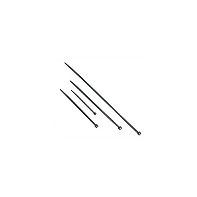 C2G 6in Releasable Cable Ties Black 50-pack (43221)