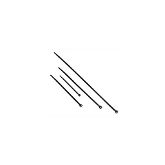 C2G 7.5in Releasable Cable Ties Black 50-pk (43222)
