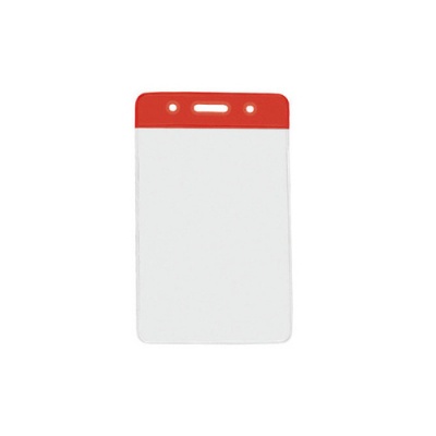 Brady People ID Data/credit Card, Vertical Top-load, Red (18201056)