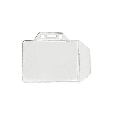 Brady People ID Data/credit Card, Clear Vinyl Badge Hold (18401000)