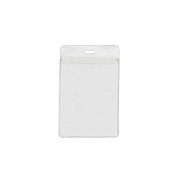 Brady People ID Clear Vinyl Credential Holder 3-3/8x5-1/ (18401610)