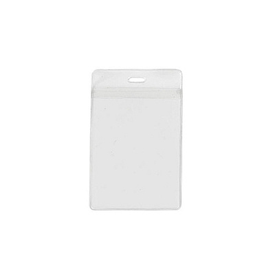 Brady People ID Clear Vinyl Credential Holder 3-3/8x5-1/ (18401610)