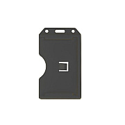 Brady People ID Black, 2-sided Vert Multi Card Holder, S (18403081)