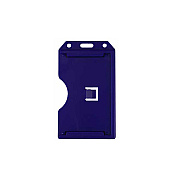 Brady People ID Blue, 2-sided Vert Multi Card Holder, Si (18403082)