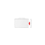 Brady People ID Horizontal Locking Plastic Prox Card Hld (18406040)