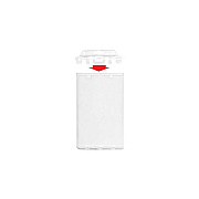 Brady People ID Vertical Locking Plastic Prox Card Hldr- (18406045)