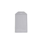 Brady People ID Clear, Rigid Luggage Tag Card Holder W/ (18406200)