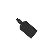 Brady People ID Black, Rigid Luggage Tag Card Holder W/c (18406201)