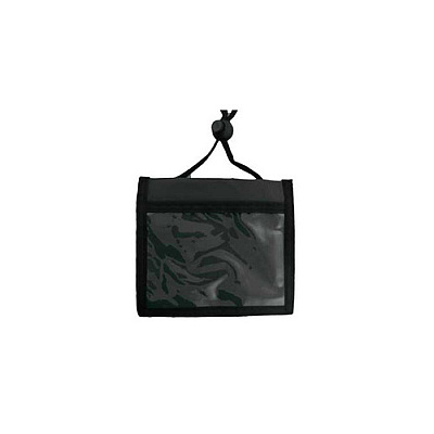 Brady People ID Black, 3-pocket Credential Holder W/cord (18602601)