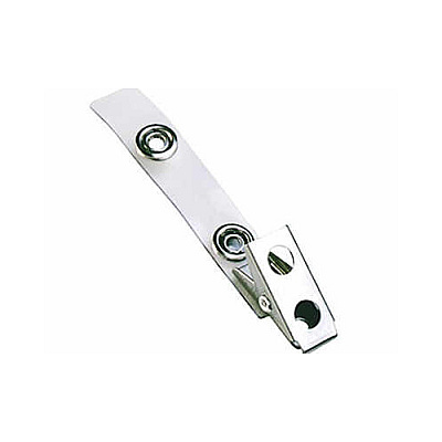 Brady People ID Clear, 3-1/2in (89mm), Flex Vinyl Strap (21051320)