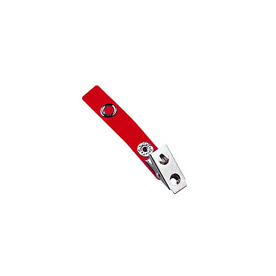 Brady People ID Red, 2-3/4in (70mm), Flex Vinyl Strap W/ (21052006)
