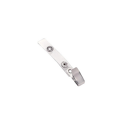 Brady People ID Clear, 2-3/4in (70mm), Flex Vinyl Strap, (21052250)