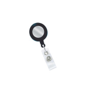 Brady People ID Black, 1-1/4in (32mm), Plastic Clip-on B (21203101)