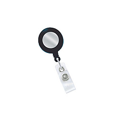 Brady People ID Black, 1-1/4in (32mm), Plastic Clip-on B (21203151)