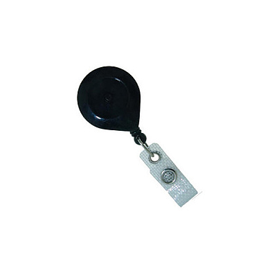 Brady People ID Black, 1-5/16in (33mm), Clip-on Smart Re (21203501)