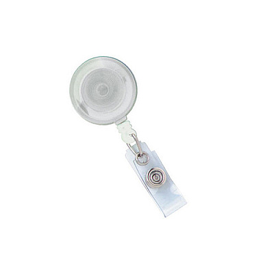 Brady People ID Translucent Clear, Badge Reel, Clear Str (21203600)