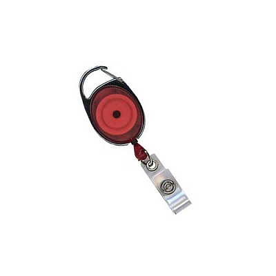 Brady People ID Translucent Red, Premier Badge Reel, Cl (21207056)