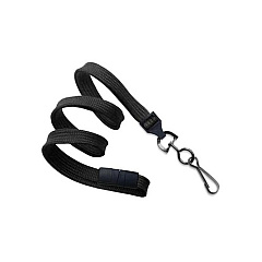 Brady People ID Black, 3/8in Flat Woven Nylon Break-away (21373771)