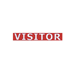 Brady People ID 5/8in Ba W/1c Dye Sub Invisitorin Swivel (21385220)