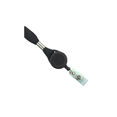 Brady People ID Black, 5/8in Break-away Oweave Badge Ree (21387001)
