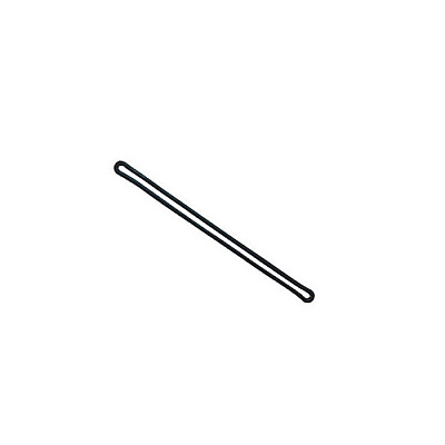 Brady People ID Black, 6in (152mm) Flex Plastic Loop Str (24102001)