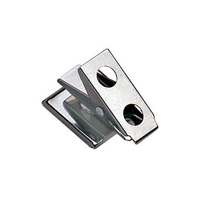 Brady People ID 1in (25.4mm), 2-hole Clip W/ Fitted Squa (57352010)