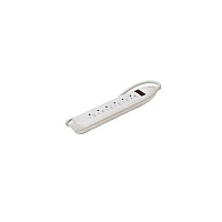 Belkin 6-outlet Power Strip, 4ft, White (F9D16004)