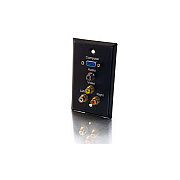 C2G Wp Sgl Stl Blk Hd-15,3.5,a/v (40483)