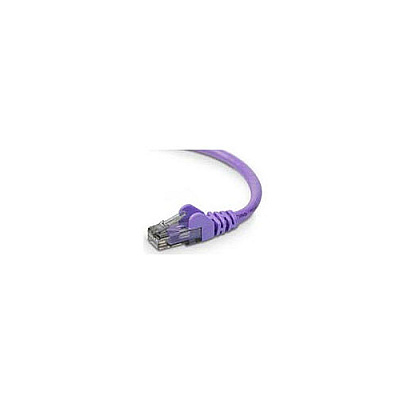Belkin Cat6 Snagless Patch Cable (A3L98003PURS)