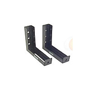Elite Screens Wall And Ceiling Hanging Bracket Black (ZVMAXLB6B)