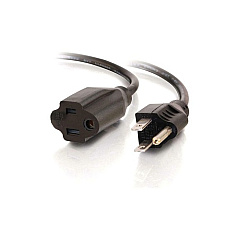 C2G 8ft Power Extension Cord(5-15r To 5-15p) (29932)