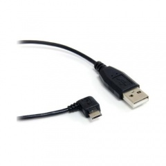Startech.Com 3ft Usb To Right Angle Micro Usb Cable (UUSBHAUB3RA)