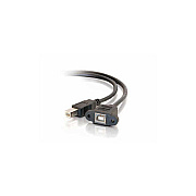 C2G 1ft. Usb 2.0 Bf To Bm Panel Mount Cable (28071)