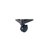 Bretford 4 Hard Rubber Caster Set, 2 Locking (0440024)