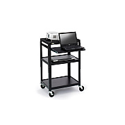 Bretford Av Notebook & Proj Cart, Adj Top Shelf (A2642NSE5)