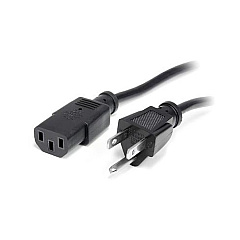 StarTech 3ft Power Cord, Nema 5-15p To C13 Cable (PXT101_3)