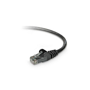 Belkin 6ft Cat6 Snagless Patch Cable Black (A3L98006BLKS)