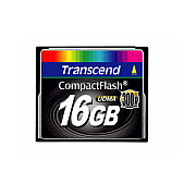 Transcend 16gb Cf Card (hi-speed, 300x) (TS16GCF300)