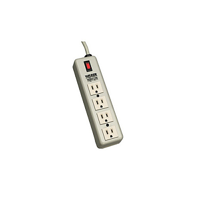 Tripp Lite Waber Pwr Strip 4outlet 6ft Cord 120v (4SPDX)
