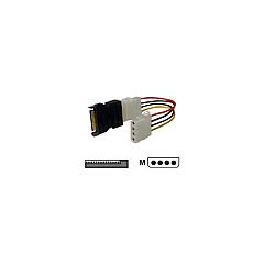 Cru-Dataport 7in Sata - 4 Pin Power Adapter (735630006)